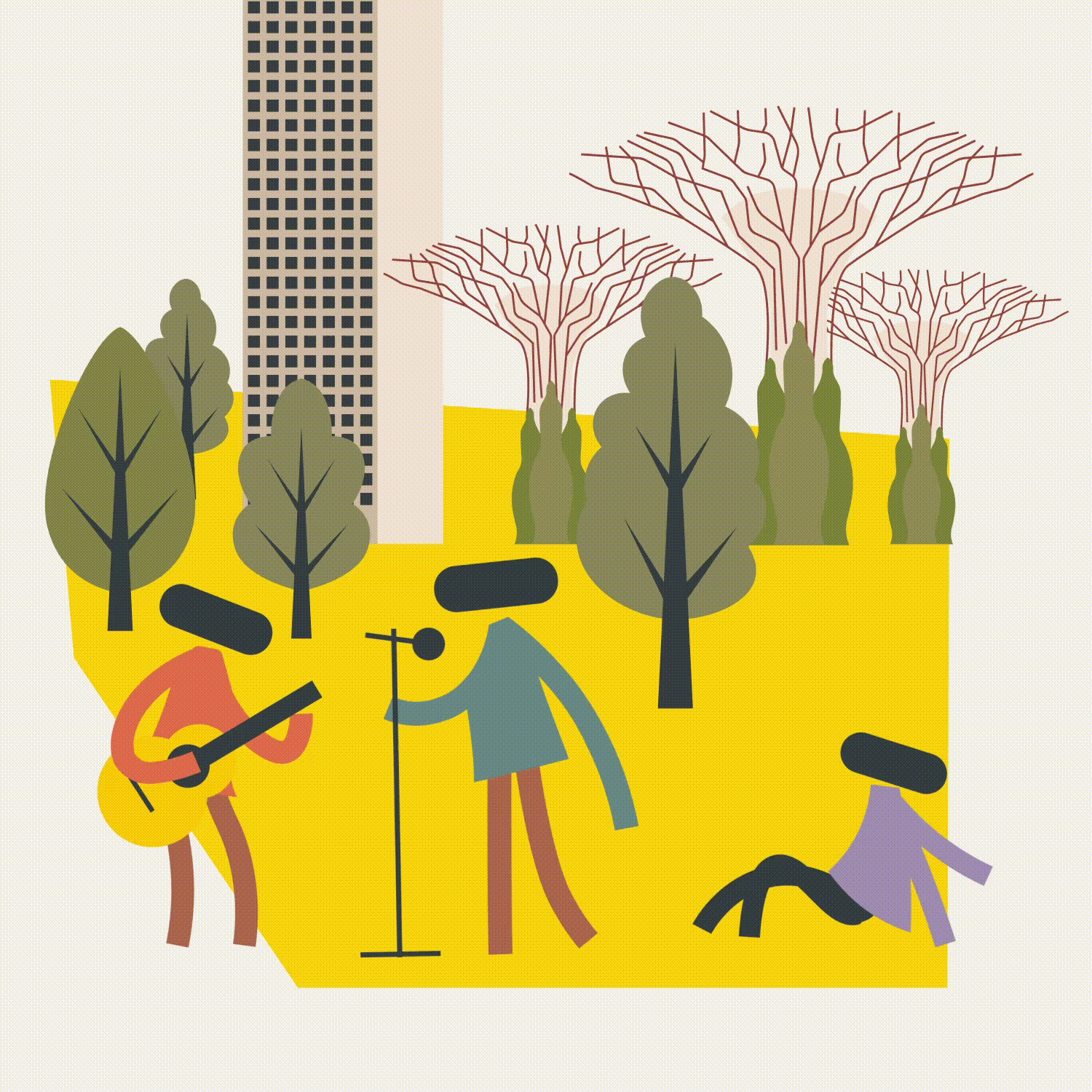 Illustration for Culture in Action (Placemaking & Legacy): How culture and identity shape places that endure and evolve.